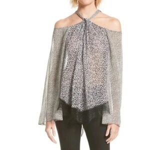 10 by Derek Lam Crosby flowy top size 4